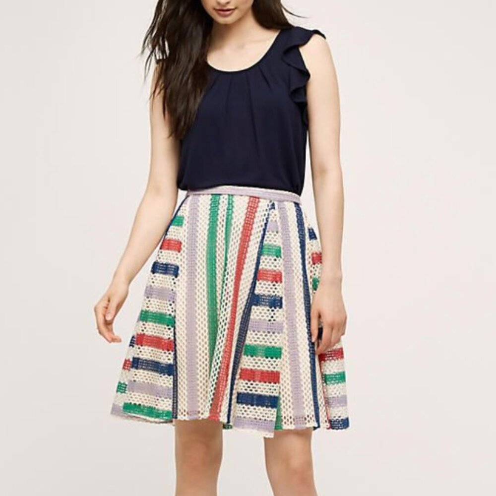 Anthropologie French Quarter Skirt